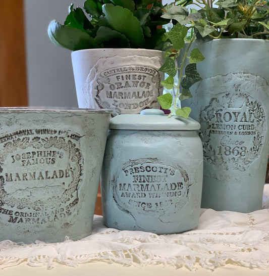 Using Crockery Stamps From Iron Orchid Designs
