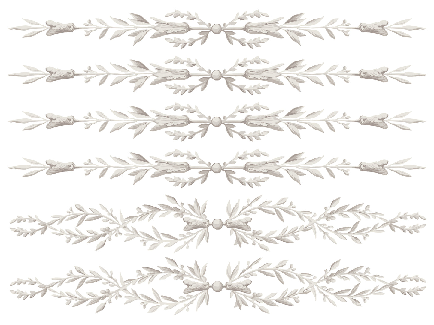 Trompe l'oeil Laurel Paint Inlay