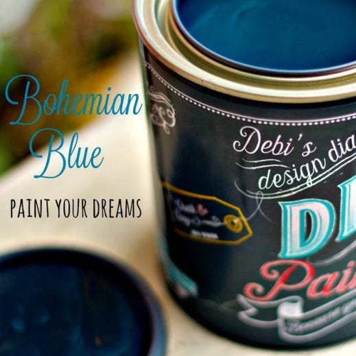 Bohemian Blue DIY Paint