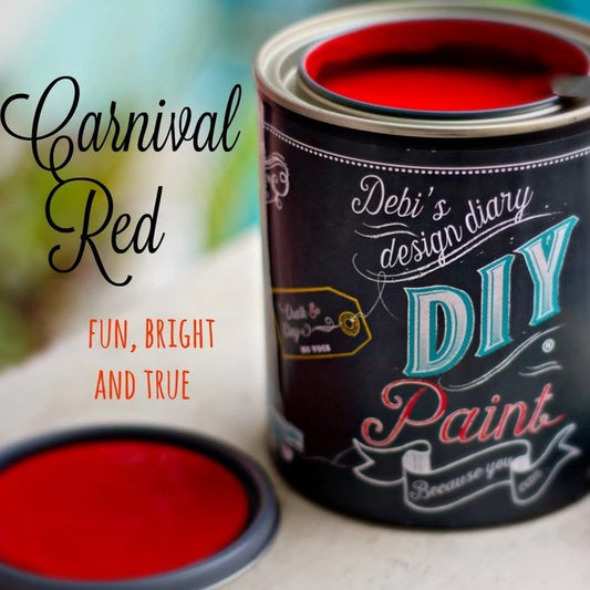 Carnival Red DIY Paint