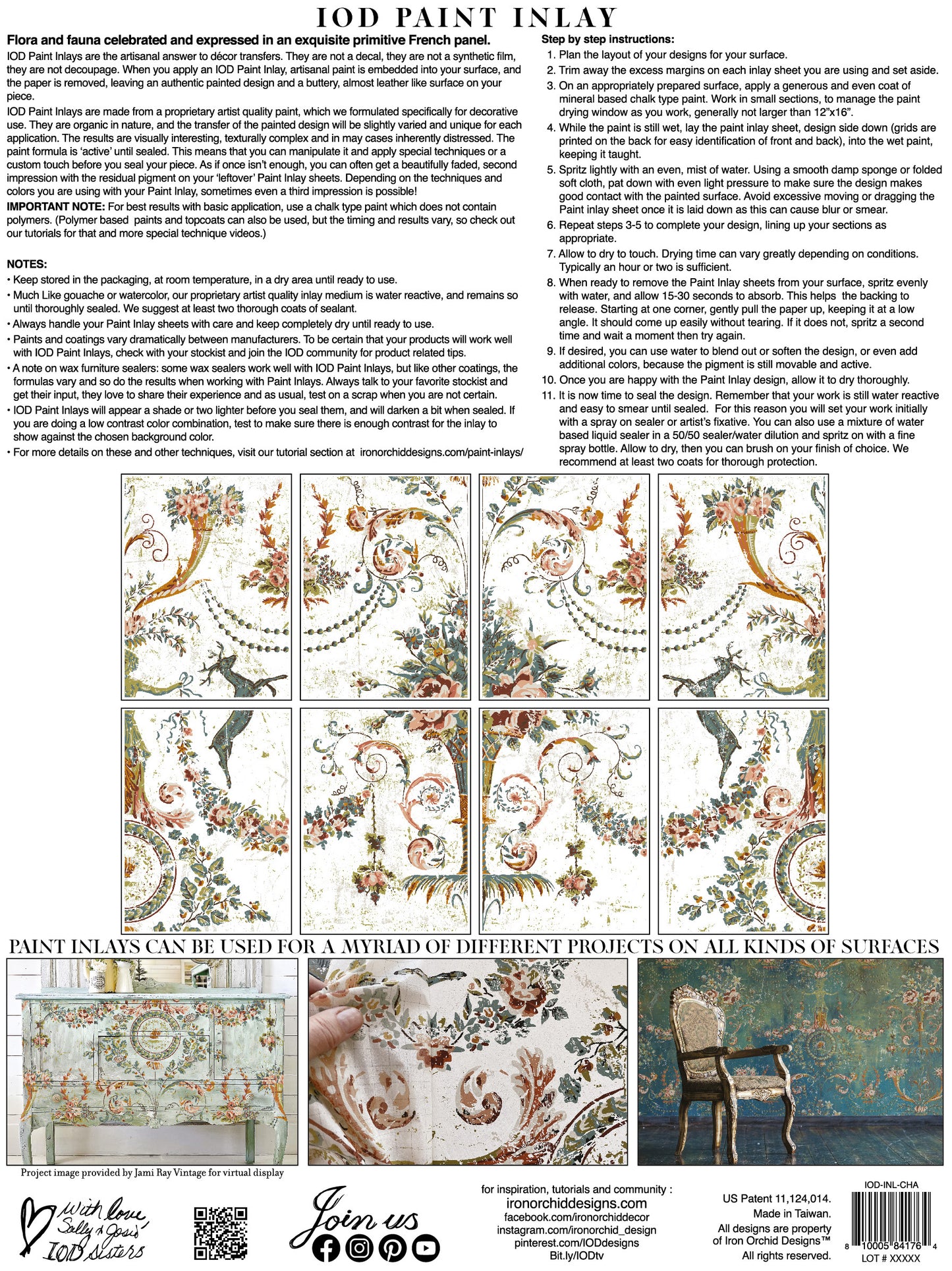 Chateau Paint Inlay