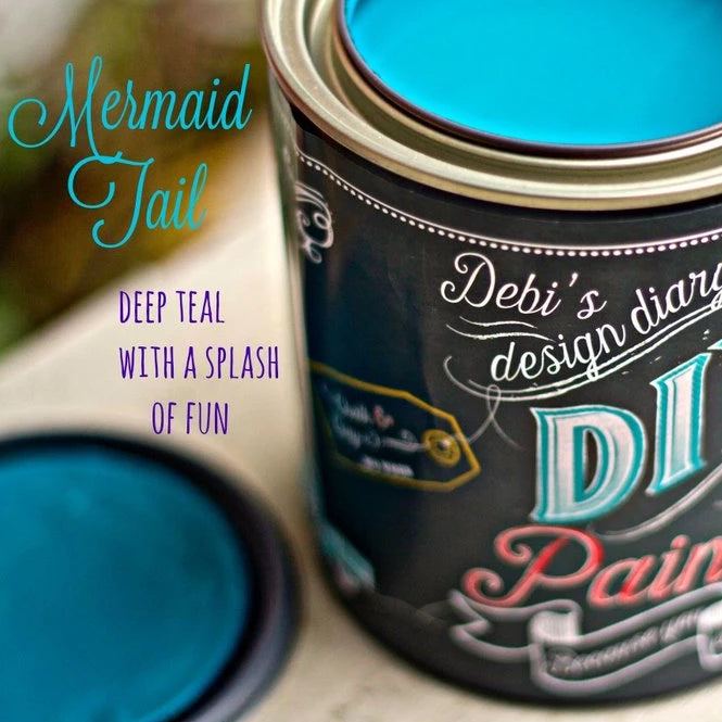 Mermaid Tail DIY Paint