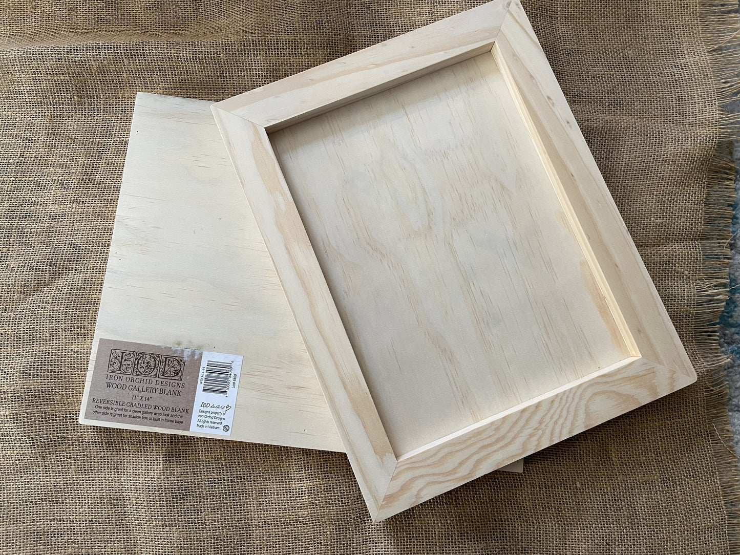 Wood Art Panel 11 X 14