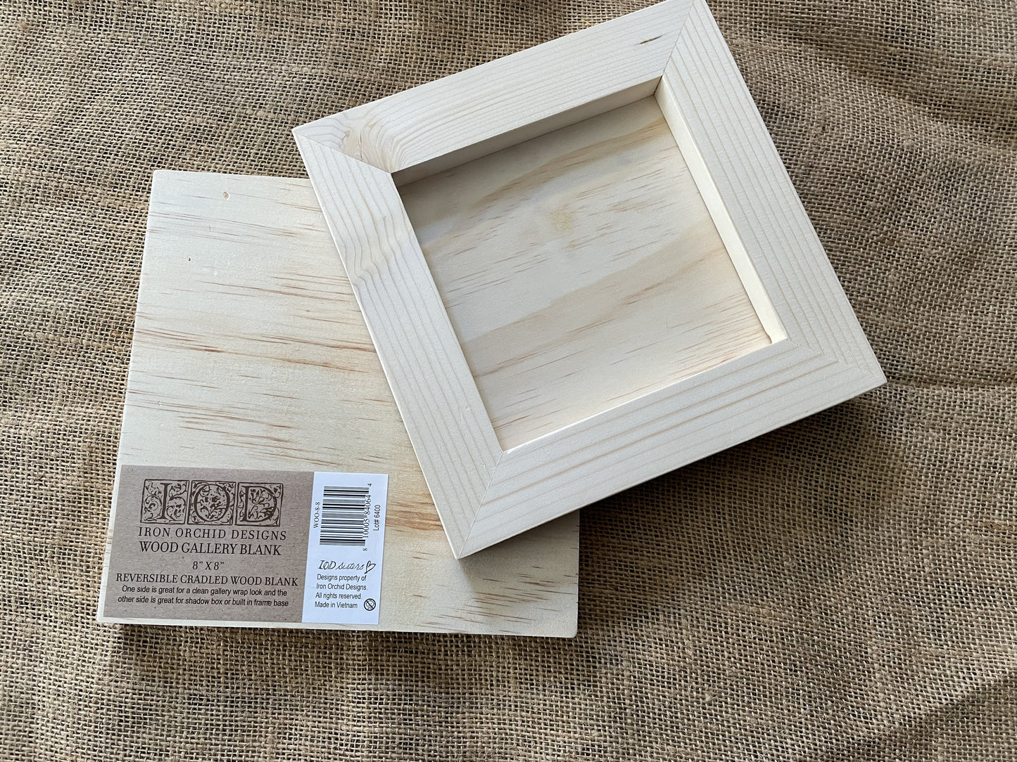 Wood Art Panel 8 X 8