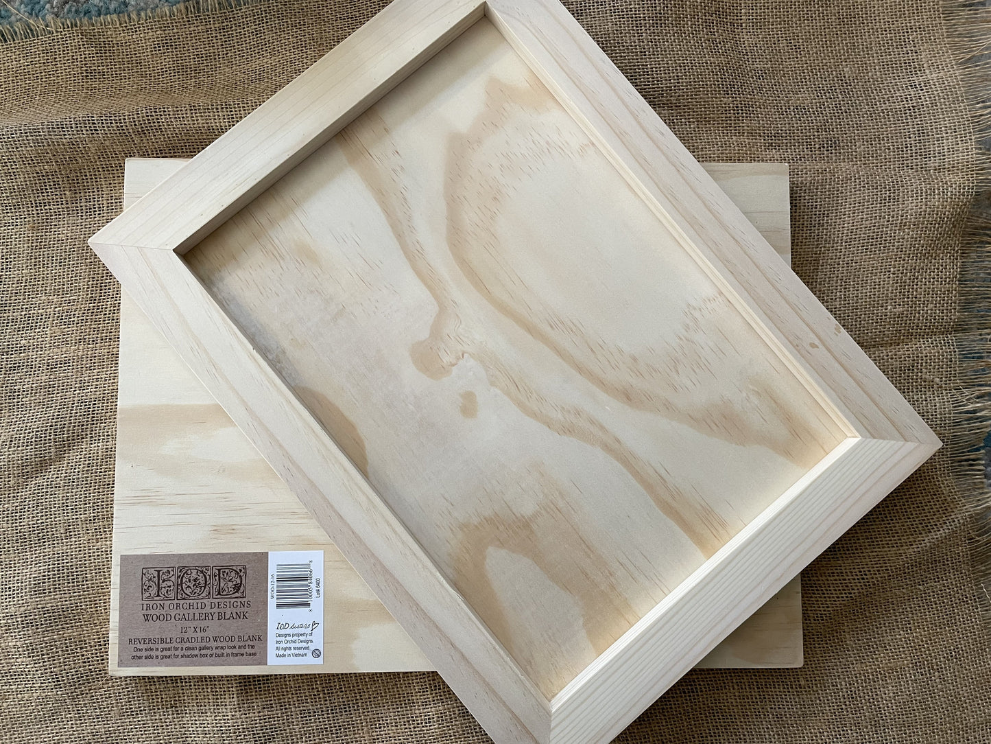 Wood Art Panel 12 X 16