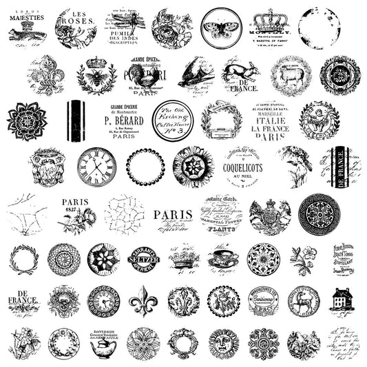 Knob Toppers Decor Stamp